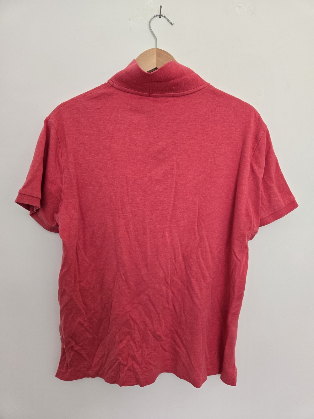 Polo by Ralph Lauren Pink Polo Shirt Preppy Normcore custom slim fit L - Picture 6 of 6